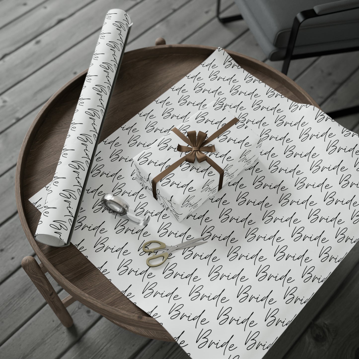 Bride Wrapping Paper | Gifts for Bridal Shower | Wedding Gift for Bride | Bride Gift | Gifts for Bride | Bridal Shower Wrapping paper