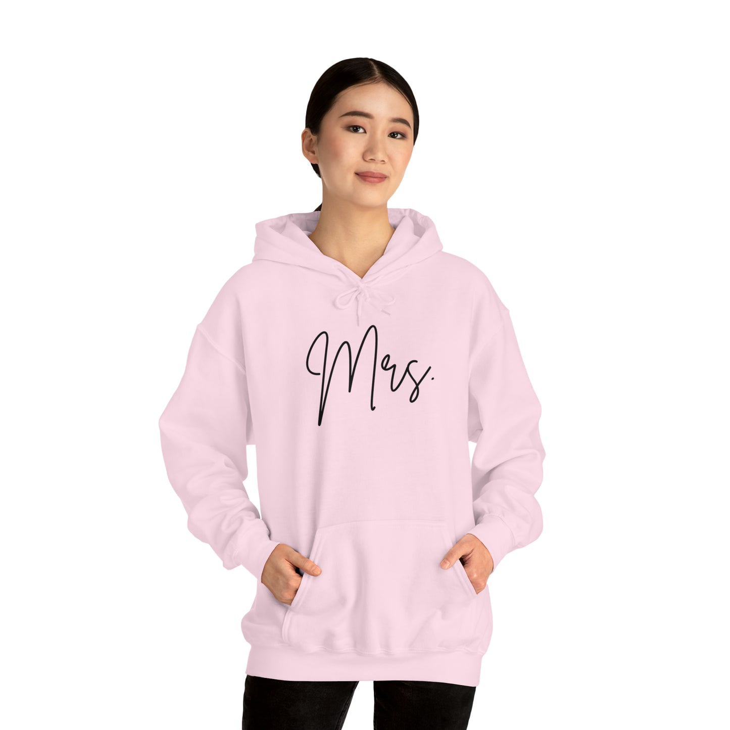 Mrs. Heavy Blend™ Hooded Sweatshirt | Bride Gifts | Bridal Shower Gift | Bride Merch | Mrs. Merch Mrs. Gifts