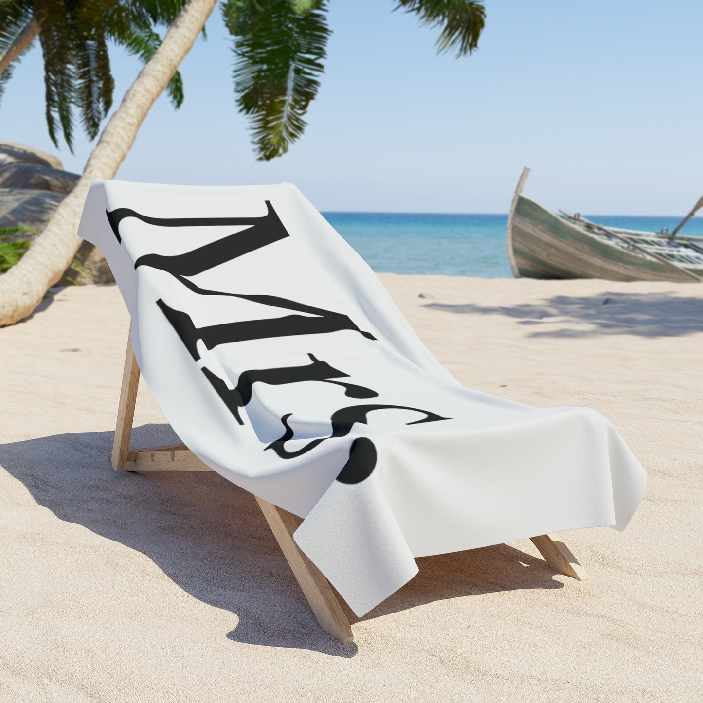 Mrs. Beach Towel