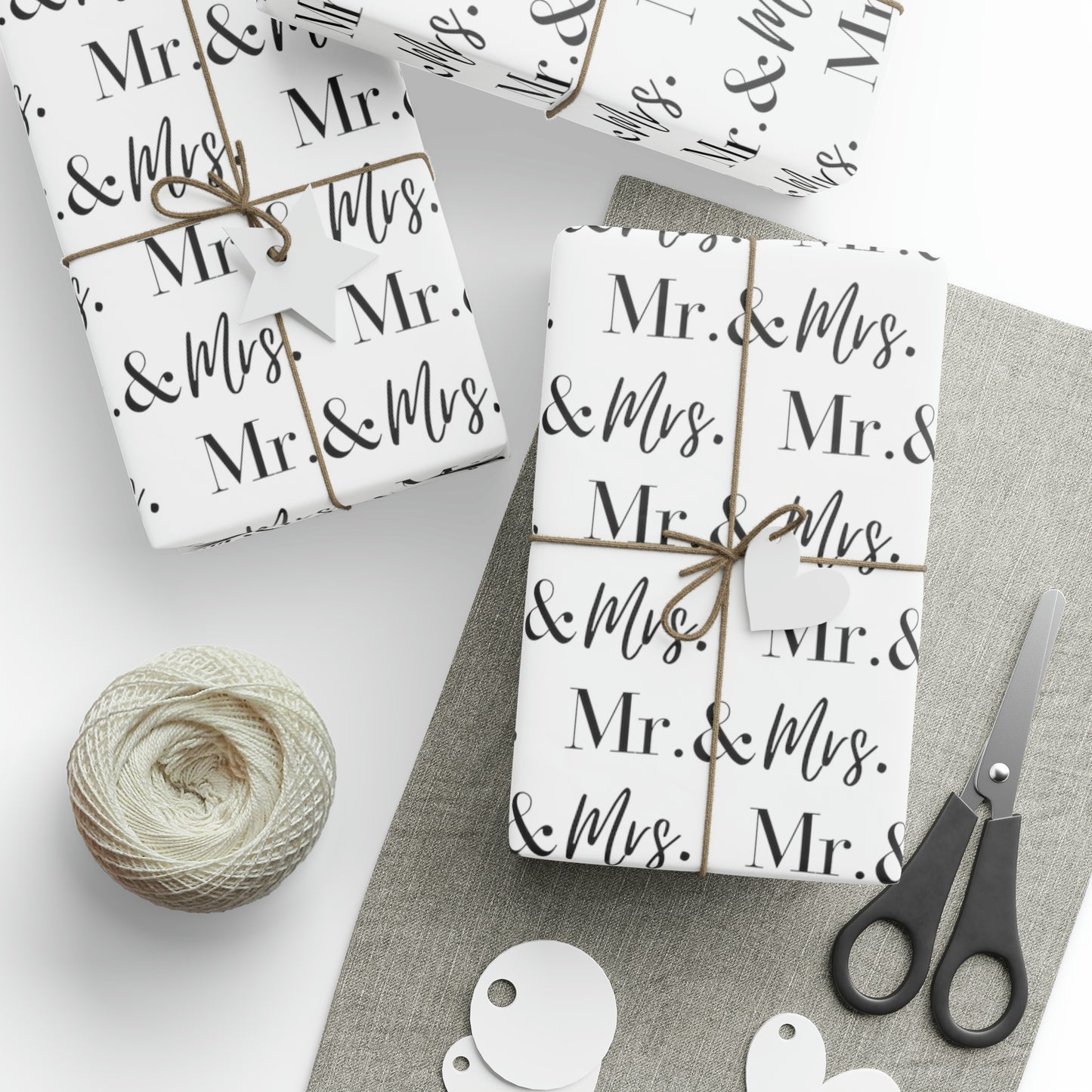 Mr. & Mrs. Wrapping Paper | Gifts for Bridal Shower | Wedding Gift | Bride Gift | Gifts for Wedding| Wedding Wrapping paper