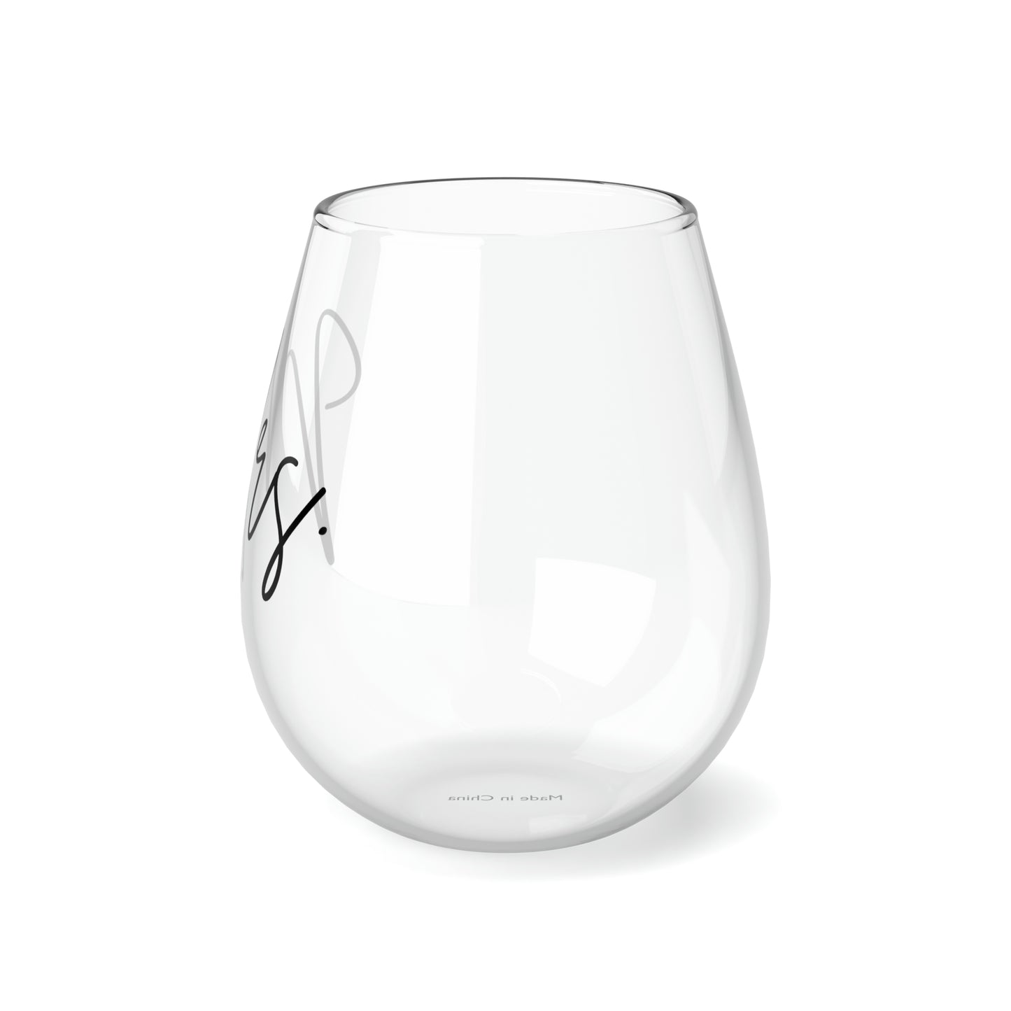 Mrs. Stemless Wine Glass, 11.75oz | Marriage Gifts | Engagement Gifts | Bride Gifts | Bride Merch | Wedding Gifts
