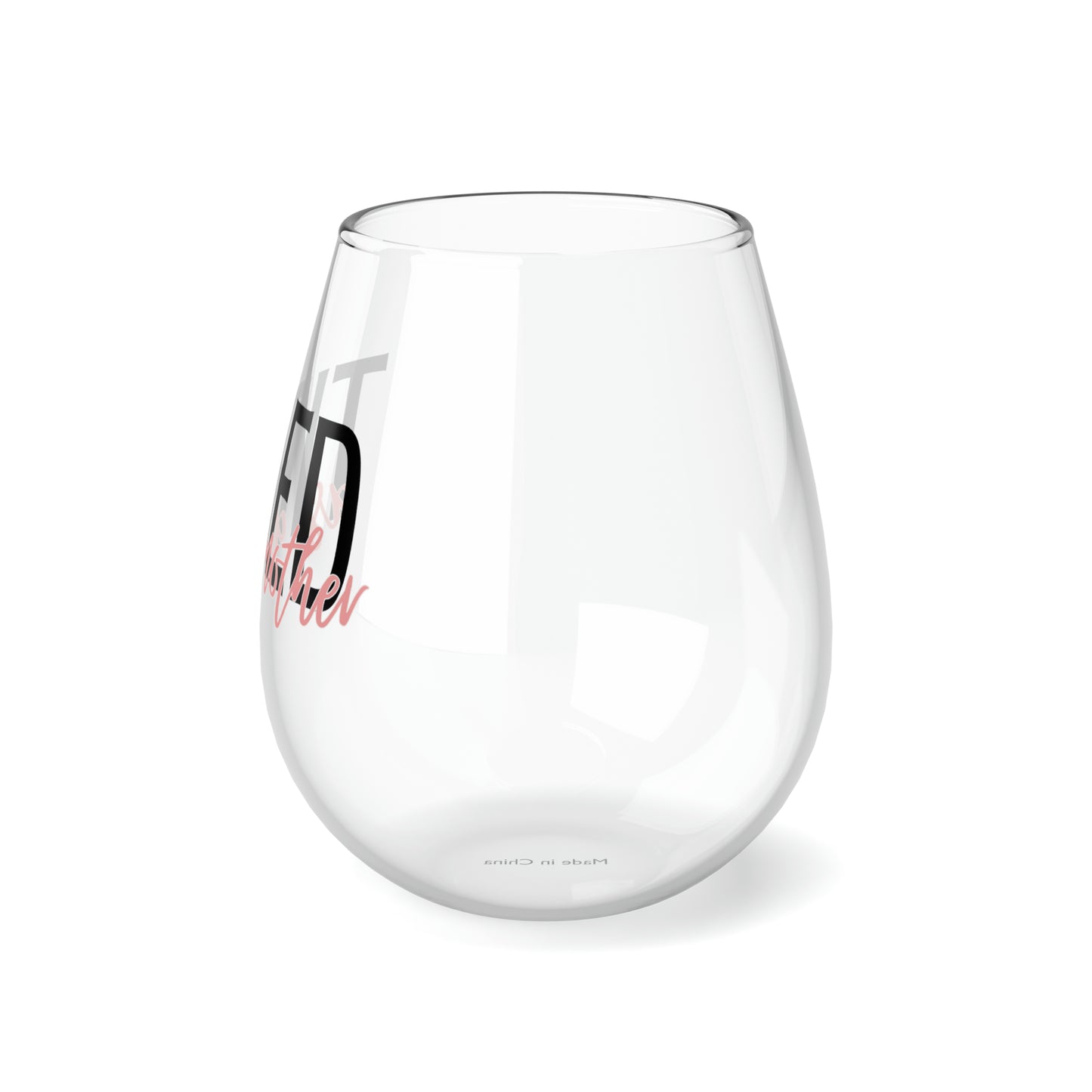 Tired as a Mother Stemless Wine Glass, 11.75oz | Mom gifts | Funny Gifts for Mom | Wine Gifts for Mom | Fun Gift for Mom